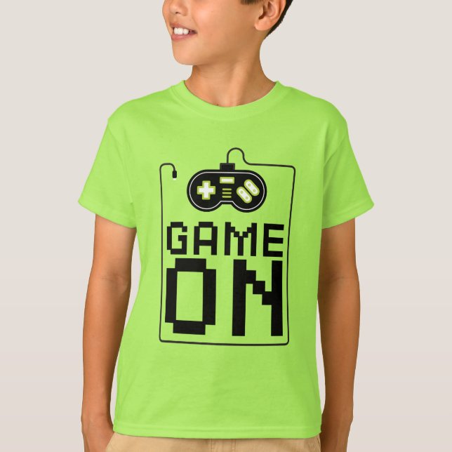 Camiseta Videojuego activado (Anverso)
