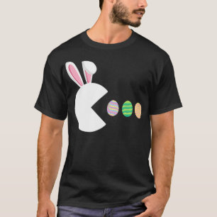 Camiseta Videojuego Bunny Eggs Easter Gamer Niños Chicos Bo
