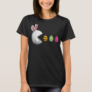Camiseta Videojuego Bunny Eggs Easter Gamer Niños Chicos Bo