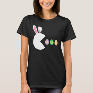 Camiseta Videojuego Bunny Eggs Easter Gamer Niños Chicos Bo
