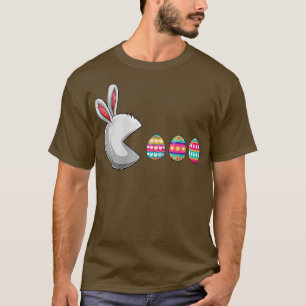 Camiseta Videojuego Bunny Eggs Easter Gamer Niños Chicos Bo