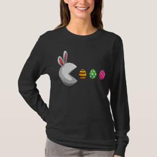 Camiseta Videojuego Bunny Eggs Easter Gamer Niños Chicos Bo