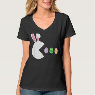 Camiseta Videojuego Bunny Eggs Easter Gamer Niños Chicos Bo