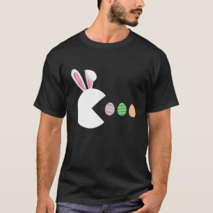 Camiseta Videojuego Bunny Eggs Easter Gamer Niños Chicos Bo