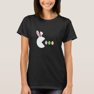 Camiseta Videojuego Bunny Eggs Easter Gamer Niños Chicos Bo