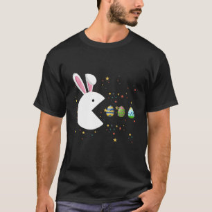 Camiseta Videojuego Bunny Eggs Easter Gamer Niños Chicos Bo