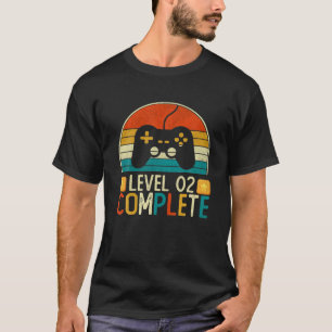 Camiseta Videojuego completo de nivel 2 de cosecha 2º cumpl