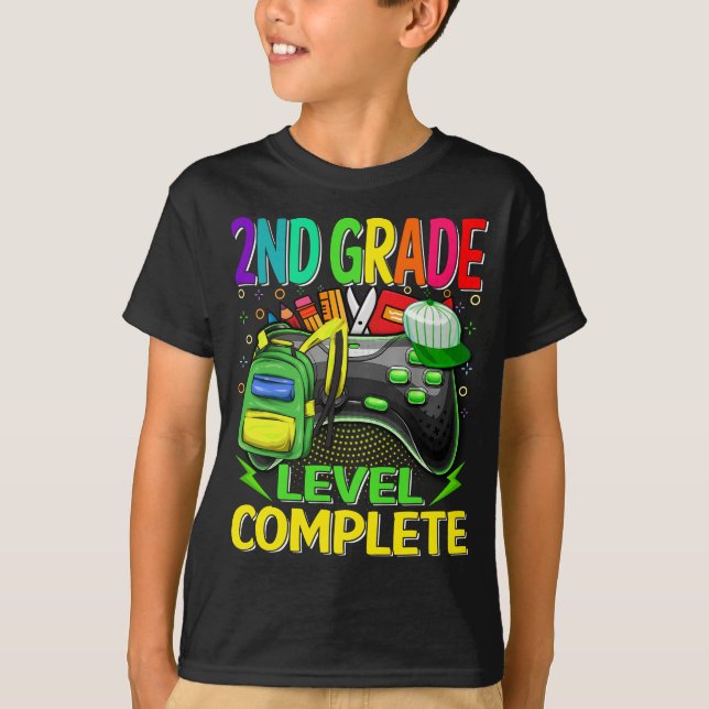 Camiseta Videojuego completo de segundo nivel (Anverso)