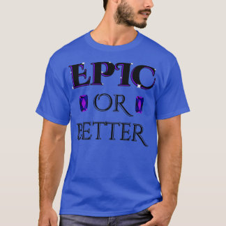 Camiseta Videojuego Crypto épico o mejor temática Días únic