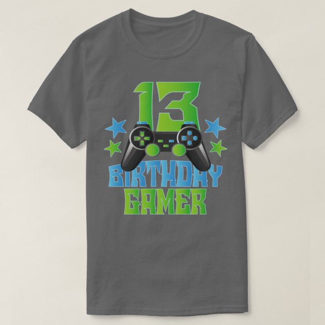 Camiseta Videojuego de 13 años de edad Lo (Diseño del anverso)