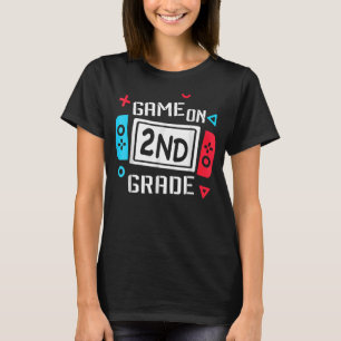 Camiseta Videojuego de 2º grado Guay Kids Team Second Back