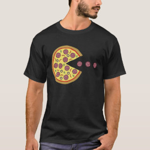 Camiseta Videojuego de arcada retro Pizza Salami clásico