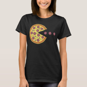 Camiseta Videojuego de arcada retro Pizza Salami clásico