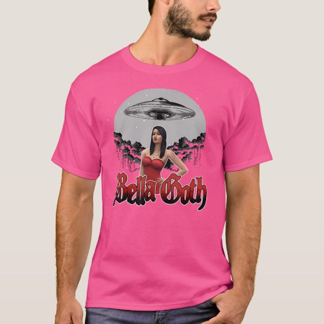 Camiseta Videojuego de Bella Gótico Ufo (Anverso)