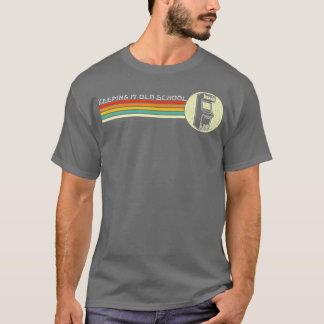 Camiseta Videojuego de los 80 Vieja escuela antigua Retro A
