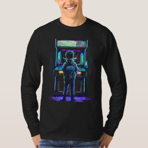 Camiseta Videojuego de los 80 Vintage Retro Arcade