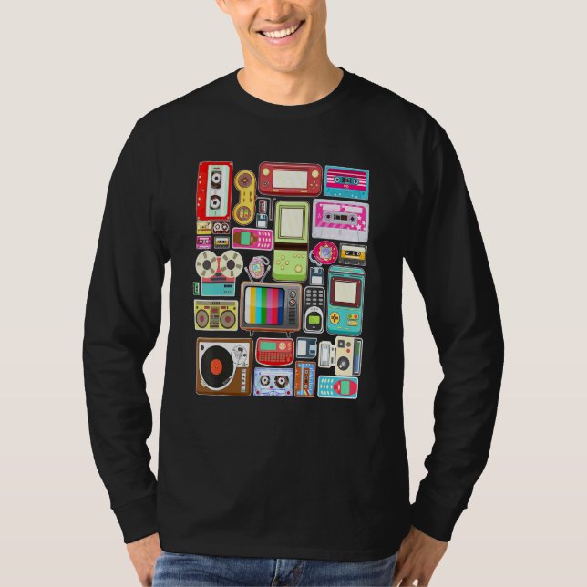 Camiseta Videojuego de los años 90 Retro Classic Arcade Vin (Anverso)