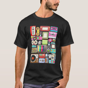 Camiseta Videojuego de los años 90 Retro Classic Arcade Vin