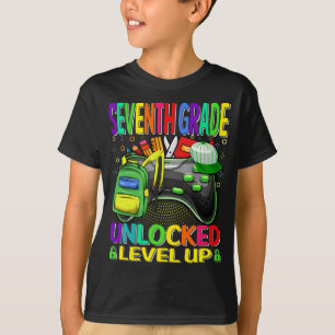 Camiseta Videojuego de nivel superior de séptimo grado desb