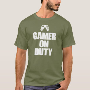 Camiseta Videojuego de servicio del videojugador