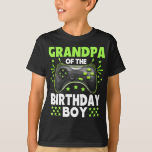 Camiseta Videojuego del abuelo del niño de cumpleaños