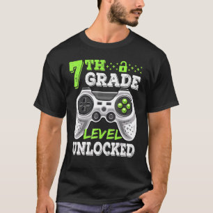 Camiseta Videojuego desbloqueado de nivel 7 de grado de vue