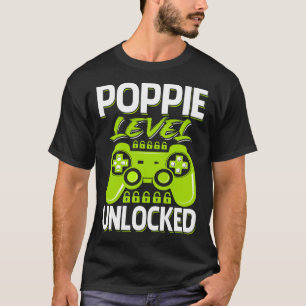 Camiseta Videojuego desbloqueado de nivel de Poppie