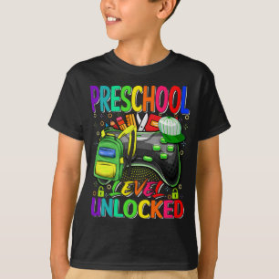 Camiseta Videojuego desbloqueado de nivel preescolar de vue