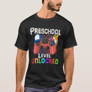 Camiseta Videojuego desbloqueado de nivel preescolar de vue