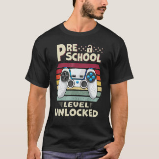 Camiseta Videojuego desbloqueado de nivel preescolar de vue