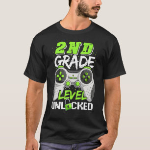 Camiseta Videojuego Divertido Regreso a la Escuela Nivel de