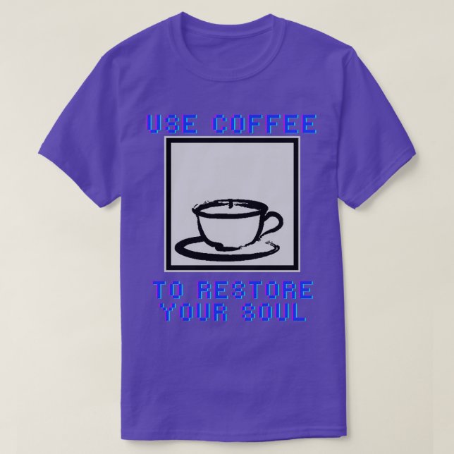 Camiseta Videojuego enojado Nerd AVGN Usa café para restaur (Diseño del anverso)