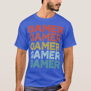 Camiseta Videojuego estilo de los años 80 del Viejo Retro 7