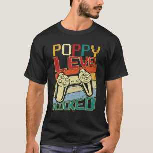 Camiseta Videojuego familiar feliz desbloqueado de nivel de