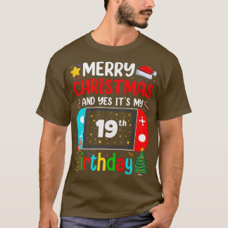 Camiseta Videojuego Feliz Feliz Navidad Sí Es Mi 19º B