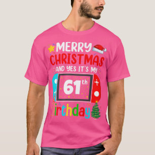 Camiseta Videojuego Feliz Navidad Sí es mi 61° 
