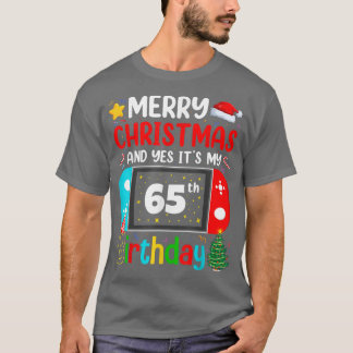Camiseta Videojuego Feliz Navidad Sí es mi 65° 