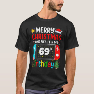 Camiseta Videojuego Feliz Navidad Sí es mi 69°