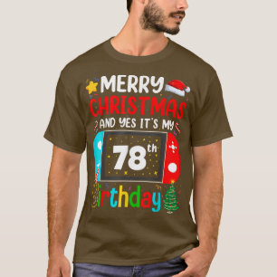 Camiseta Videojuego Feliz Navidad Sí es mi 78°