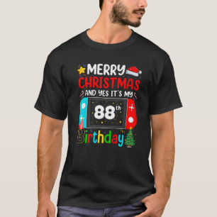 Camiseta Videojuego Feliz Navidad Sí es mi 88º