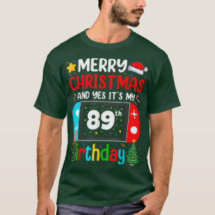 Camiseta Videojuego Feliz Navidad Sí es mi 89° 