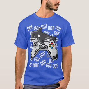 Camiseta Videojuego para mujeres Orca Noob Oof Niños Chicas