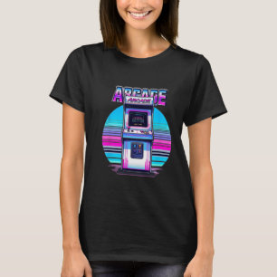 Camiseta Videojuego Retro Arcade Vintage de los 80s 90s Old