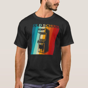 Camiseta Videojuego retro vintage de 70's 80s 90s Old Sc