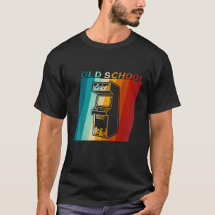 Camiseta Videojuego retro vintage de 70's 80s 90s Old Sc