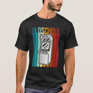 Camiseta Videojuego retro vintage de 70's 80s 90s Old Sc