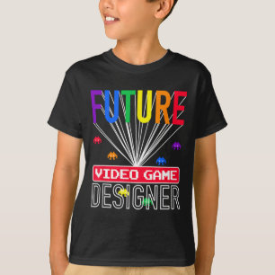 Camiseta Videojuego Shirt Future Video Game Designer Kids