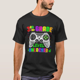 Camiseta Videojuego sin bloqueo de 3er grado para niños de 