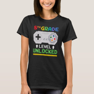 Camiseta Videojuego Tees de jugador sin bloquear de octavo 