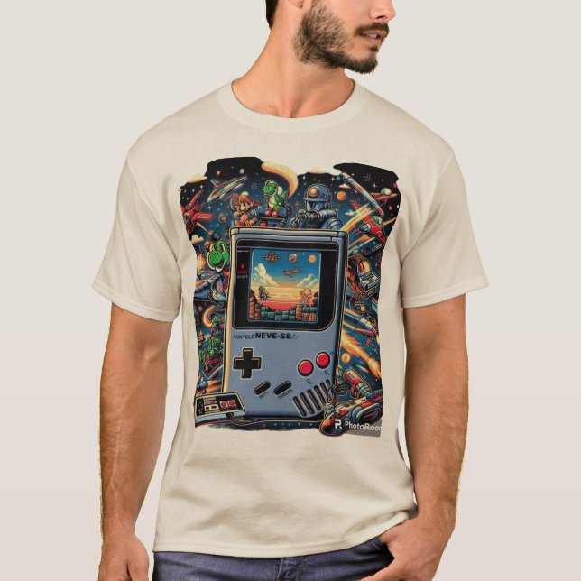 Camiseta Videojuego vintage (Anverso)